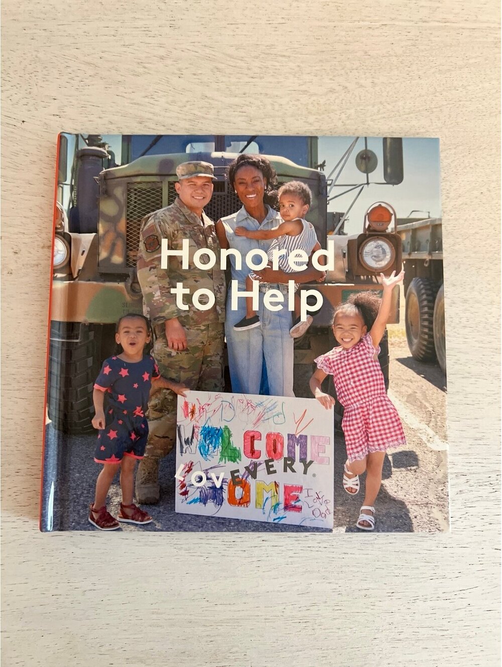 New Lovevery Honored to Help hardcover book